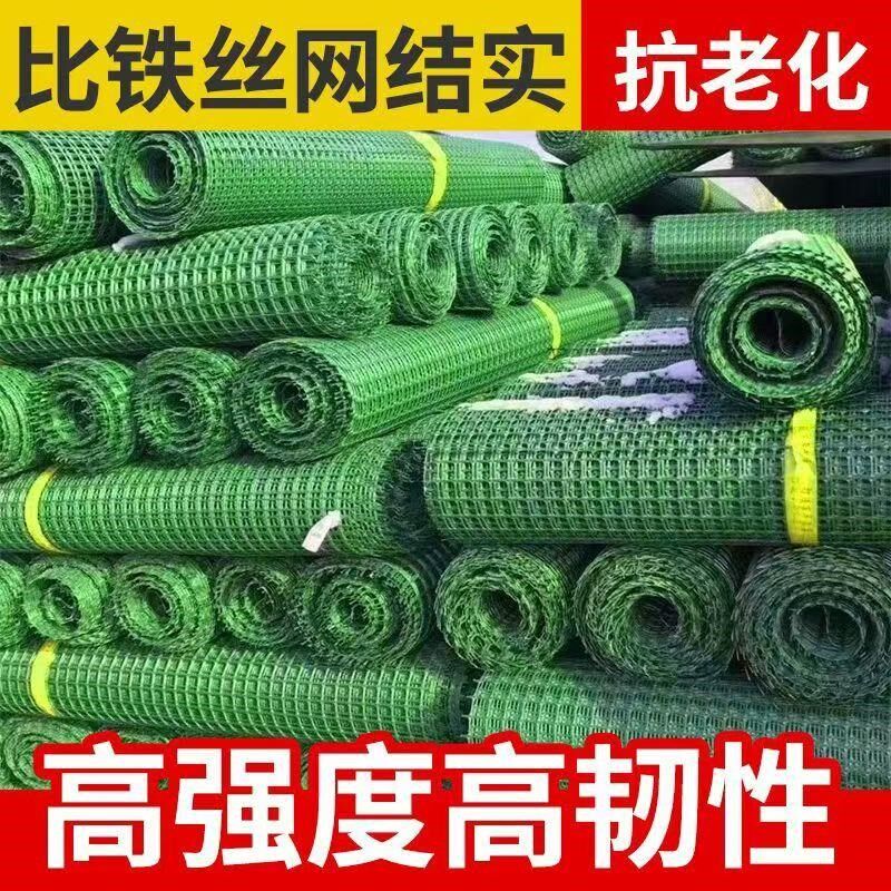 热销绿色塑料围栏网格养殖鸡防护网菜地圈山围地果园耐晒庭院隔离