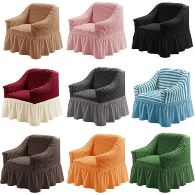 热销万能弹力泡泡单双人沙发套罩全包酒店客房网吧咖啡厅卡座防尘