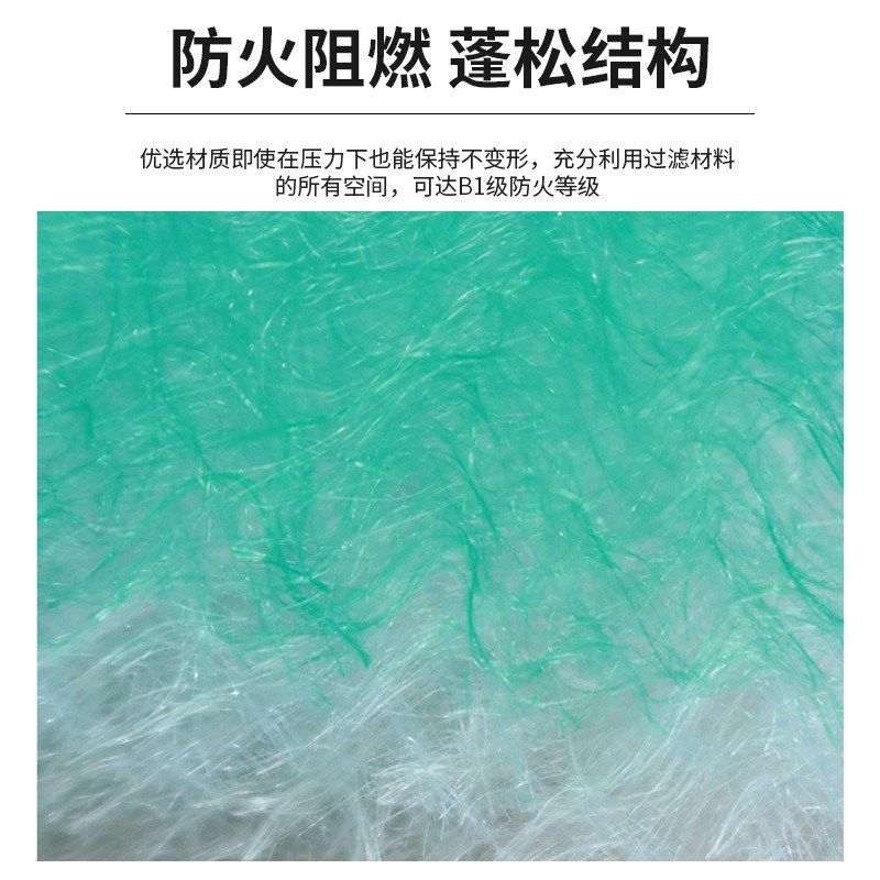 热销烤漆房过滤棉地棉漆雾毡喷漆房烤漆房uv光氧漆雾过滤棉油漆过