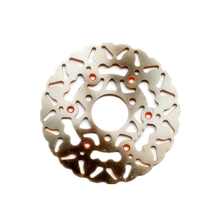 直销新款电动车配件改装碟刹盘 220mm 大孔 鬼火/巧格前轮碟摩托