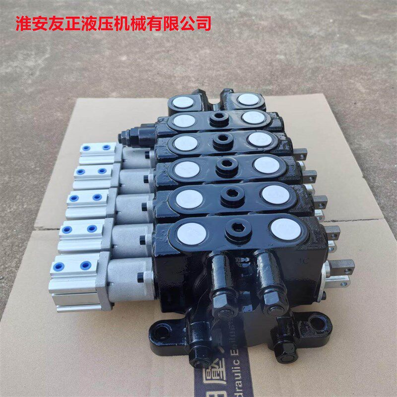 热销程力专用汽车全新环卫压缩车多路换向阀气控气缸垃圾车一年质