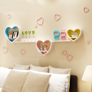 热销创意墙上置物架格子客厅装饰背景墙柜隔板卧室房间墙壁挂墙面