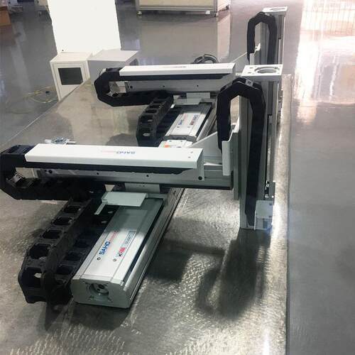 热销时海z三轴同步带滑台C 80宽双轴梯形光学两轴十字模组