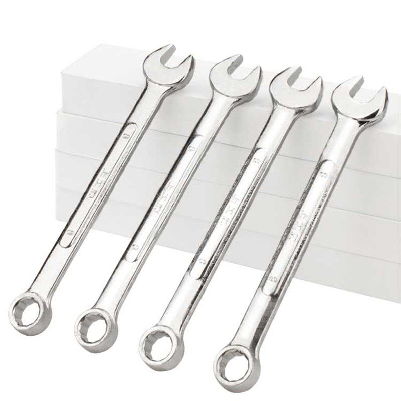 热销梅开两用扳手开口梅花扳手呆扳子汽修梅开工具大全套装6mm-28