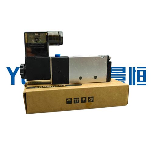 热销气动电磁阀4V210-08/4V310-10控制阀4V220-08换向阀双电控AC2