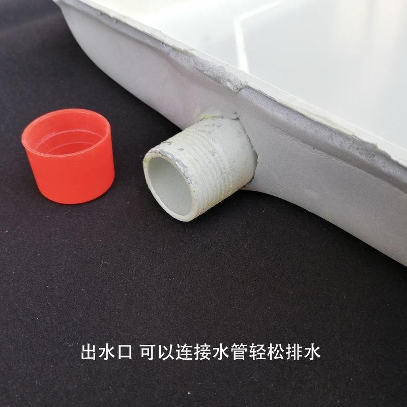 热销空调接水盘不锈钢冷气水兜内机接水盒带排水冷气机积水盘托盘