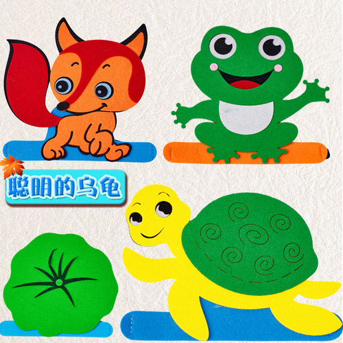 聪明的乌龟儿童演出头饰道具