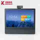 安卓智能话机PZ200固话一键拨号PSTN双模电话座机SIP视频会议终端