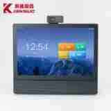 安卓智能话机PZ200固话一键拨号PSTN双模电话座机SIP视频会议终端