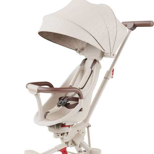 宝宝好V7-A遛娃轻便一键收车避震辅助脚踏双向推行儿童手推车