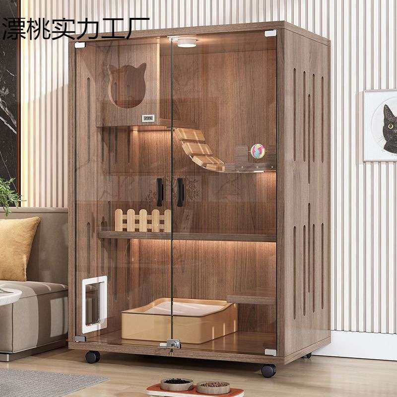 【店铺热销】猫别墅实木超大空间豪华猫笼子猫舍猫屋家用室内猫咪,宠物/宠物食品及用品,猫笼子/猫别墅,淘宝优惠券,粉丝福利购,淘宝优惠卷