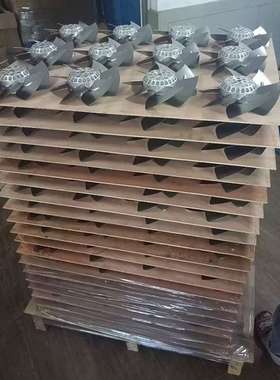 200FZY4-D蓝色轴流风机380V 50HZ65W散热工业风机210*210