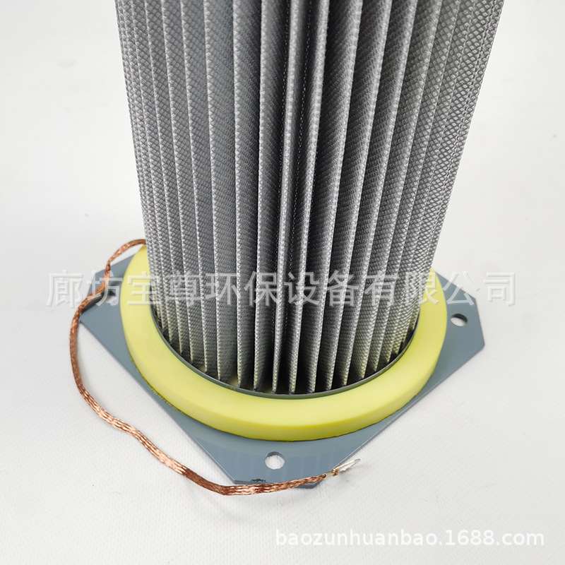 上装式法兰盘除尘滤筒脉冲折叠除尘滤芯工业喷涂喷塑抛丸机过滤筒