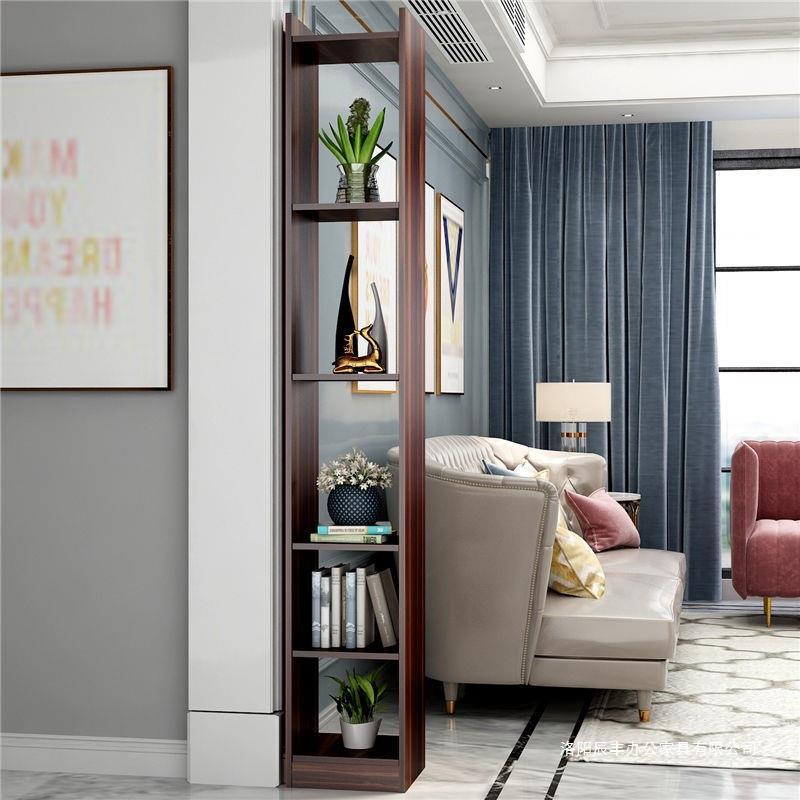 新中式玄关柜屏风隔断客厅镂空雕花置物架简易酒柜入户进门装饰架