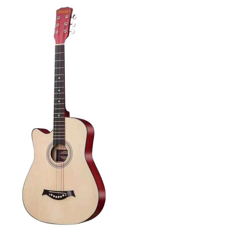 乐器吉他初学者41寸民谣38寸木吉他新手入门成人练习吉它男女学生