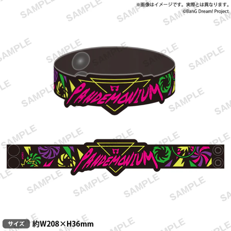Bushiroad Creative RAISE A SUILEN 【PANDEMONIUM】橡胶手环