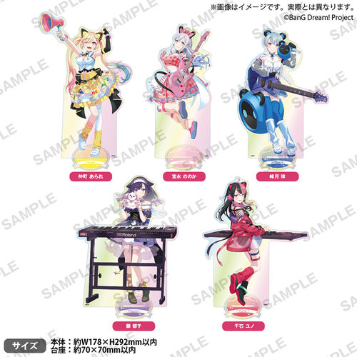 Bushiroad Creative BanG Dream!10th Mugendai Mewtype 特大立牌