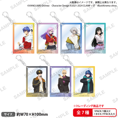 Bushiroad  Creative Divinez Season2 相片卡风 亚克力钥匙扣