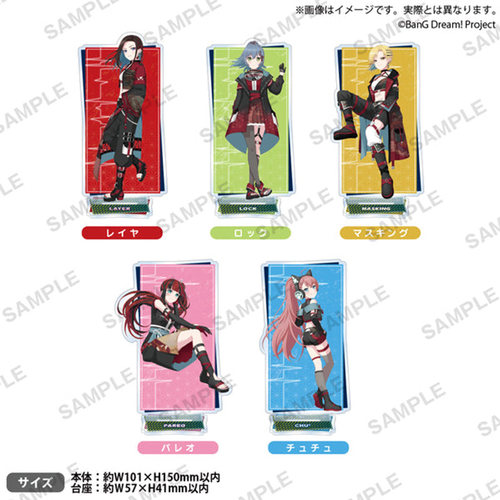 Bushiroad Creative【BanG Dream!】REBEL SOUNDWAVE 亚克力立牌