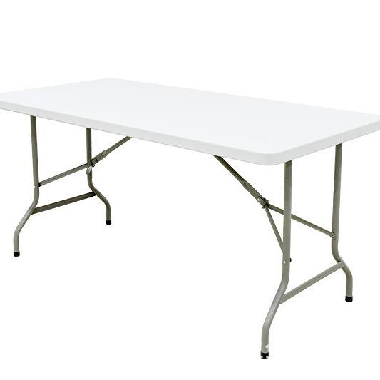 C152折叠桌子摆摊户外便携式简易塑料地摊长桌学习桌椅长方形饭桌