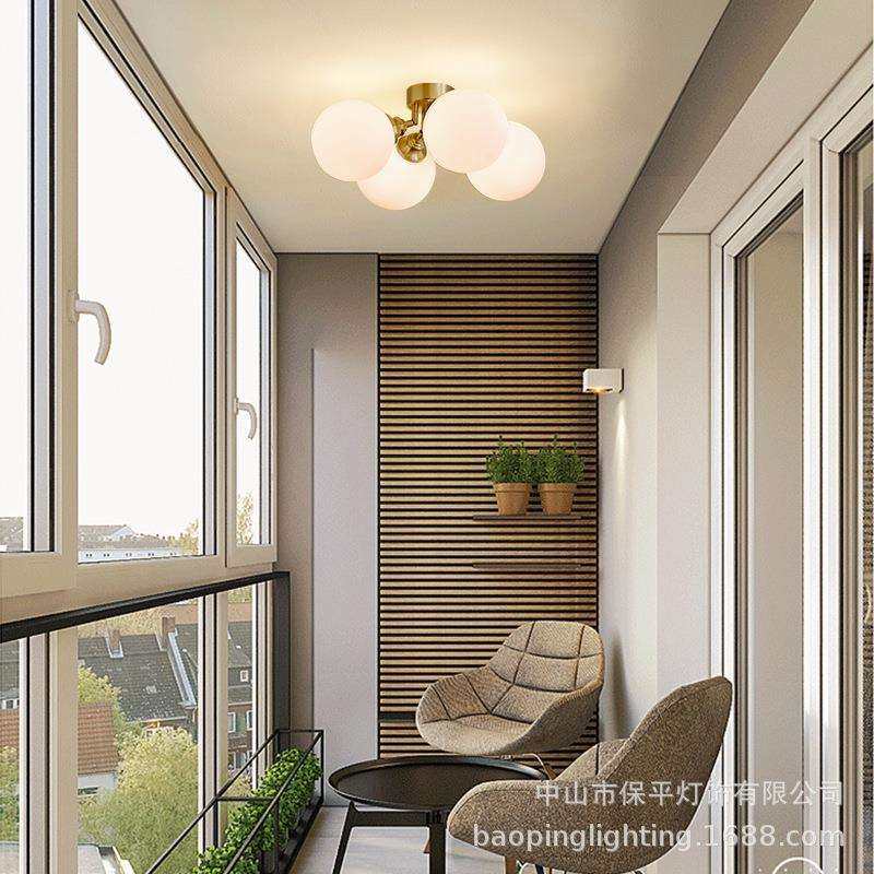 室外可旋转阳台吸顶灯玻璃灯罩面户外防虫防水led简约过道吸顶灯,家装灯饰光源,客厅吸顶灯,淘宝优惠券,粉丝福利购,淘宝优惠卷