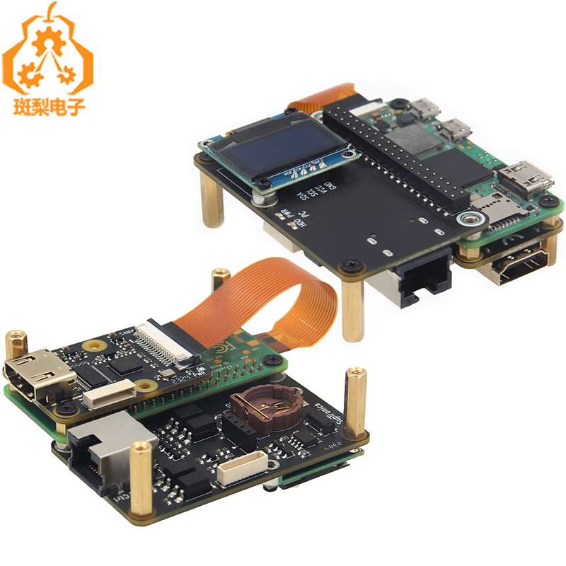 树莓派Zero 2W PiKVM-A4 HAT远程控制KVM Overip服务器HDMI CSI