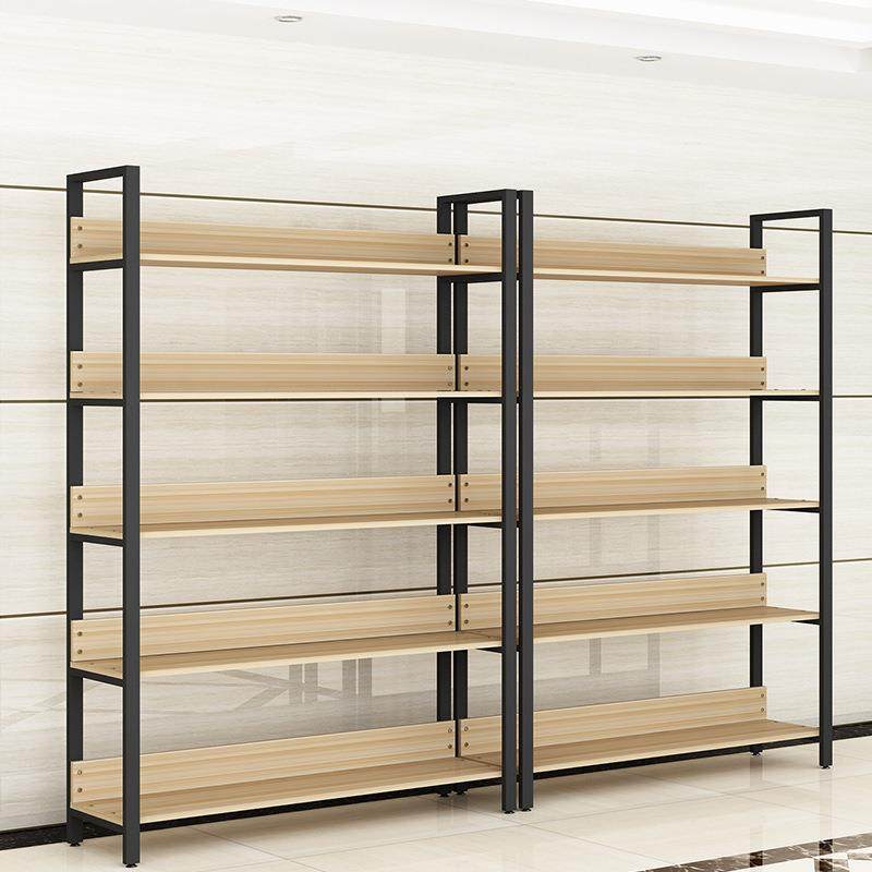 钢木书架落地简约铁艺组合货架多层置物架客厅储物架子展示架,住宅家具,儿童书柜,淘宝优惠券,粉丝福利购,淘宝优惠卷