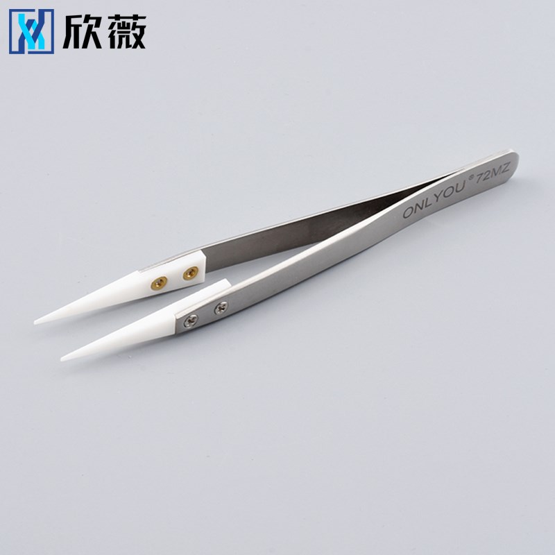 热销高品质耐高温陶瓷镊子防静电可换头镊子72MZ CR241 243 245耐