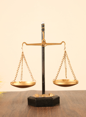 热销复古怀旧铁艺天平秤模型客厅餐厅咖啡厅家居桌面装饰摆件摄影