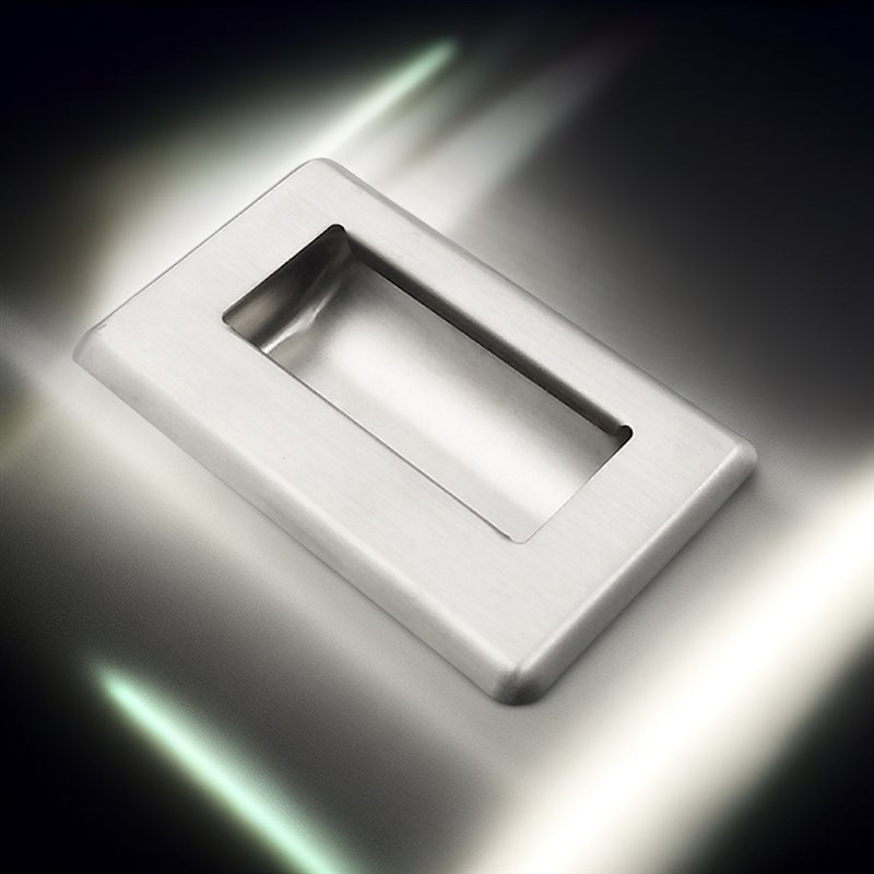 热销304不锈钢暗拉手 内嵌式隐藏暗装五金设备拉手 扣手整体橱柜