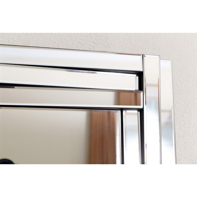 热销方形玄关装饰镜壁挂浴室卫生间洗手台镜子挂墙梳妆镜客厅餐边