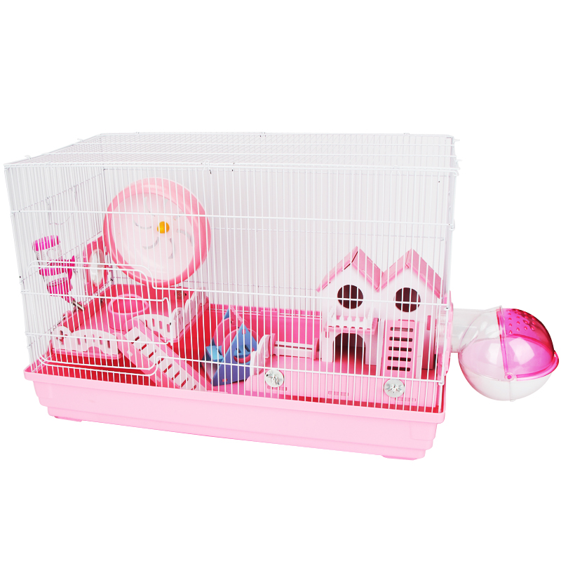 热销仓鼠笼子双层豪华别墅城堡60基础笼仓鼠窝宠物熊类鼠大号别墅