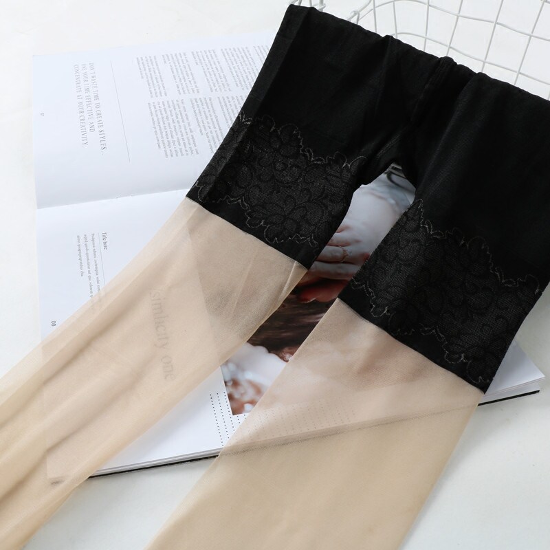 热销3双带安全裤的丝袜防勾丝防走光女薄款二合一一体打底连裤袜