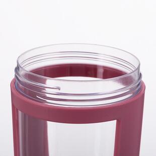 新款直销跨境摇摇杯现货健身运动水杯便携大容量塑料蛋白粉奶昔搅