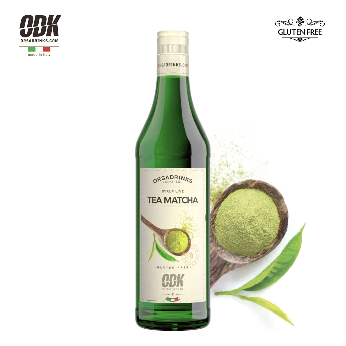 ODK意大利进口 抹茶风味糖浆750ml/1kg酸奶酒风味优选