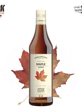 ODK枫叶风味糖浆750ml/1kg 意大利进口枫糖枫树风味自然
