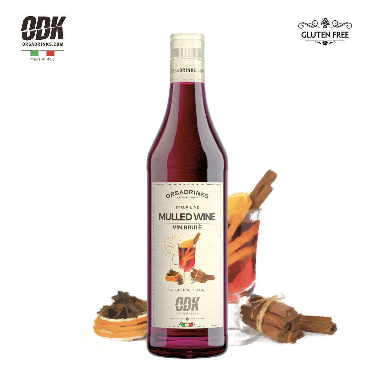 ODK意大利进口 热红酒风味糖浆