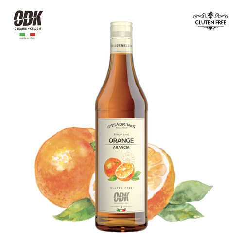 ODK意大利进口 橙子风味糖浆750ml/1kg