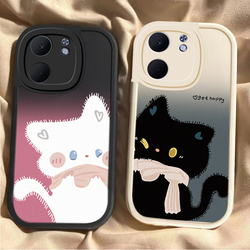 适用小米15SPro手机壳Xiaomi15S Pro保护套S15SP新款硅胶镜头全包防摔高级感外壳SPr0SPor男女甜心猫咪