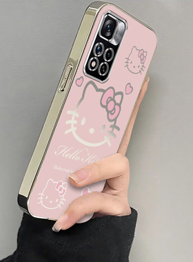 适用红米Note11Pro手机壳RedmiNote115G套114G小米Redmi外壳noto11E软nont硅胶4G粉色kt猫5G防摔十TPor+男R女