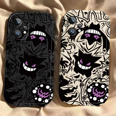 适用realme真我V25手机壳紫眼耿鬼保护OPPO套realmeV新款oppov硅胶opporealmev5G全包V255G防摔realmermx男女