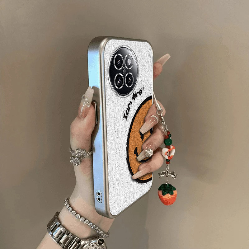 适用小米civi4pro手机壳新款civi3保护套civi2全包防摔civi1s软硅胶曲面屏外壳cv卡通可爱半边笑脸男女