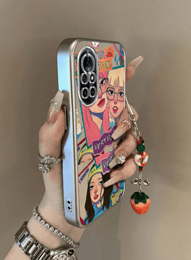 适用华为nova6手机壳新款nove7se全包防摔nowa65G版潮酷女生novo8pr硅胶n0va外壳N6保护5G套note软壳nava