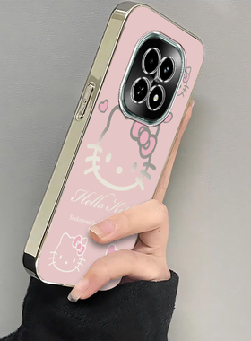 适用真我v20手机壳Realmev13新款v30t粉色kt猫OPPO保护套realme真我v11/v50全包v23i防摔V60软壳硅胶男女卡通