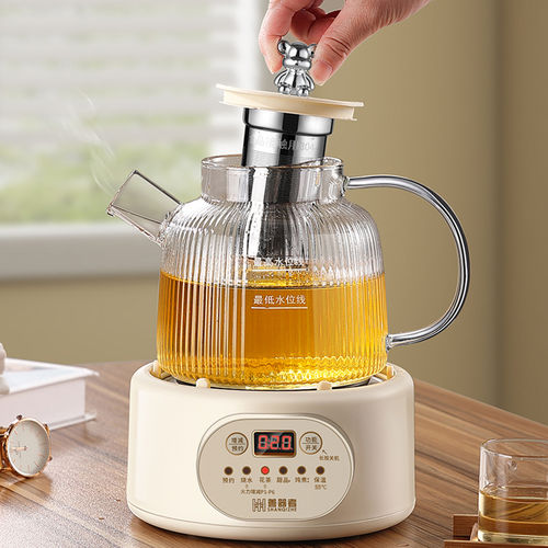 多功能全玻璃养生壶办公室煮茶器家用全自动保温花茶烧水壶煮茶壶