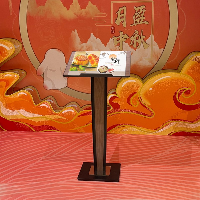 热销菜单展示牌菜牌展示架菜谱翻页立式水牌售楼部合同公示架餐厅