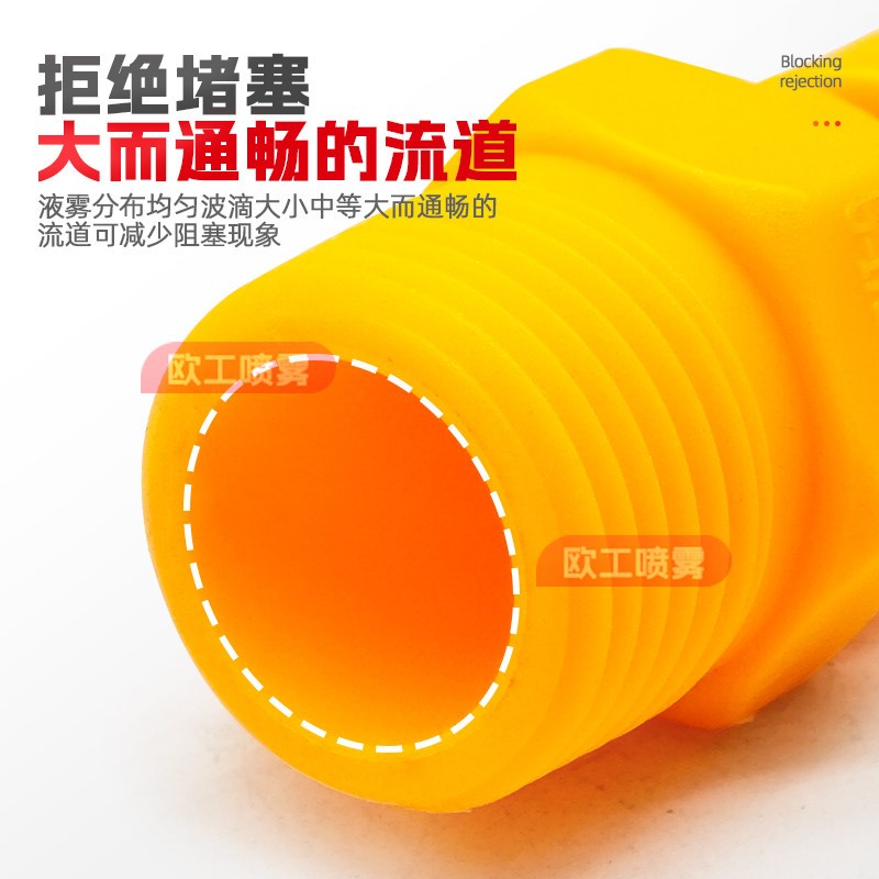 热销塑料广角扇形喷嘴 鸭嘴型喷头 水帘清洗喷嘴 通用广角水幕喷