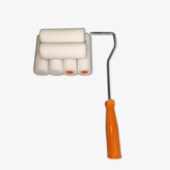 热销4寸高密度海绵滚筒刷各种油漆水性漆木器漆乳胶漆