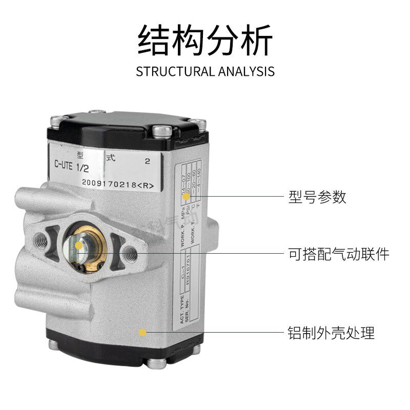 热销气动球阀双作用丝扣C-1供气无冻结1/4~2缩径转角90不锈钢