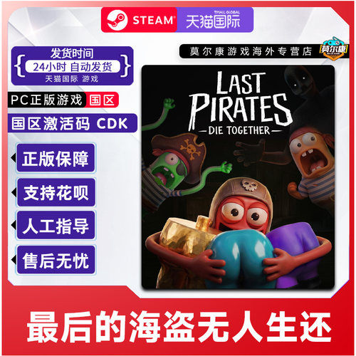 Steam 最后的海盗 无人生还 国区激活码CDKey 正版PC中文游戏